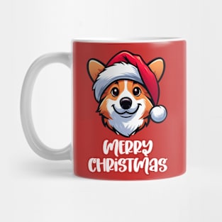 Corgi Merry Christmas Mug